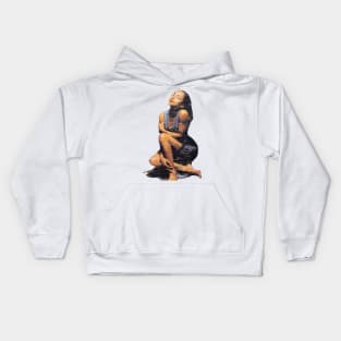 Sade Adu \ Vintage Kids Hoodie